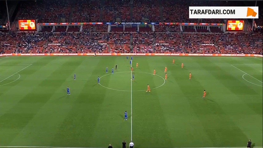پیروزی پر گل هلند مقابل بوسنی در لیگ ملتهای اروپا