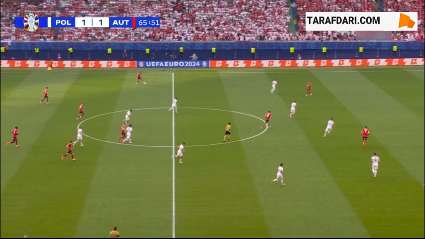 گلزنی اتریش مقابل لهستان