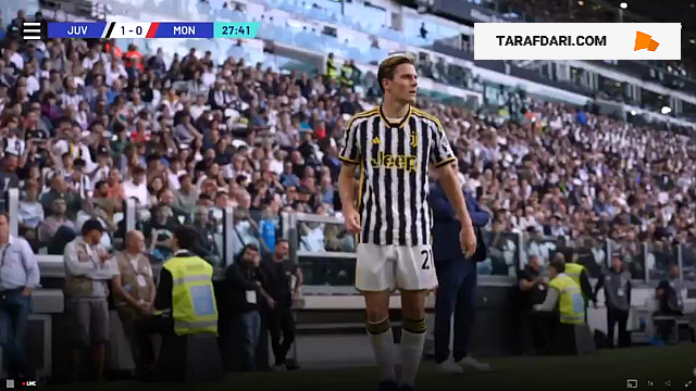 گل الکس ساندرو به مونتزا در آخرین بازی با پیراهن یوونتوس (یوونتوس 2-0 مونتزا)