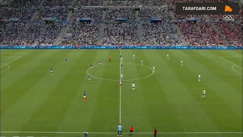 برتری 3-0 فرانسه مقابل آمریکا در المپیک 2024