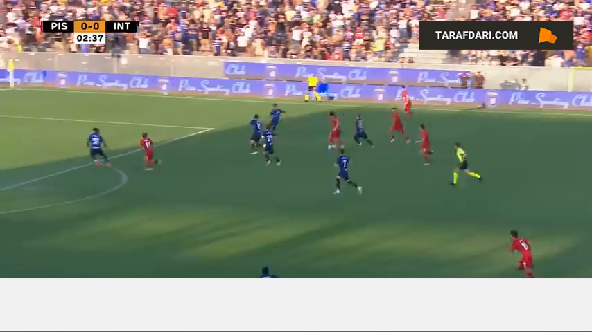 بازی دوستانه اینتر با پیسا