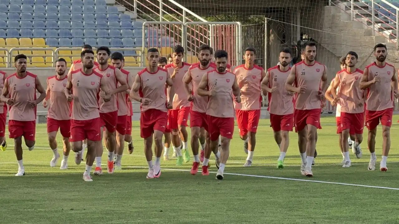 تمرین پرسپولیس