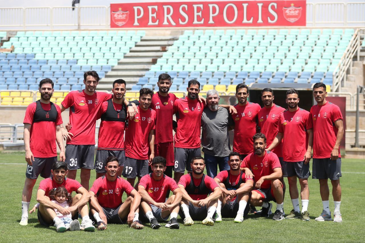 تمرین پرسپولیس