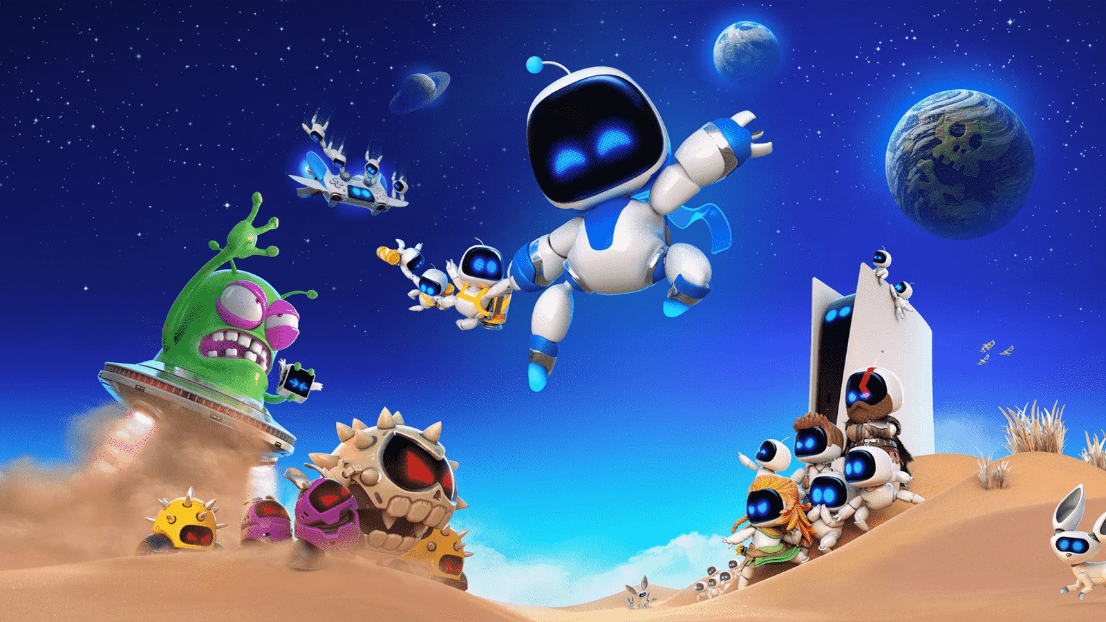 پوستر رسمی بازی Astro Bot