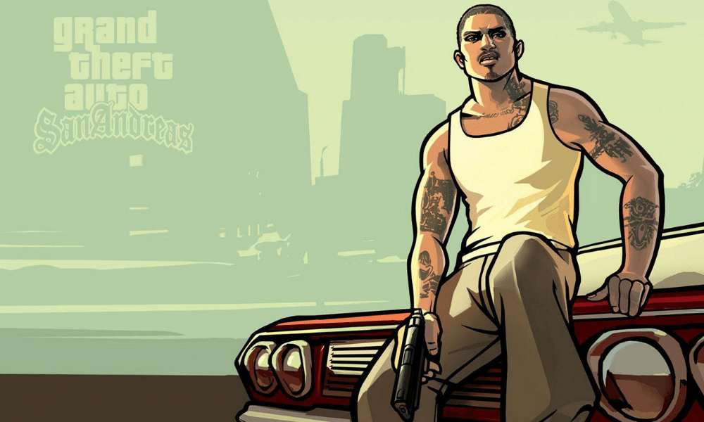 بازسازی شخصیت کارل جانسون از بازی GTA: San Andreas