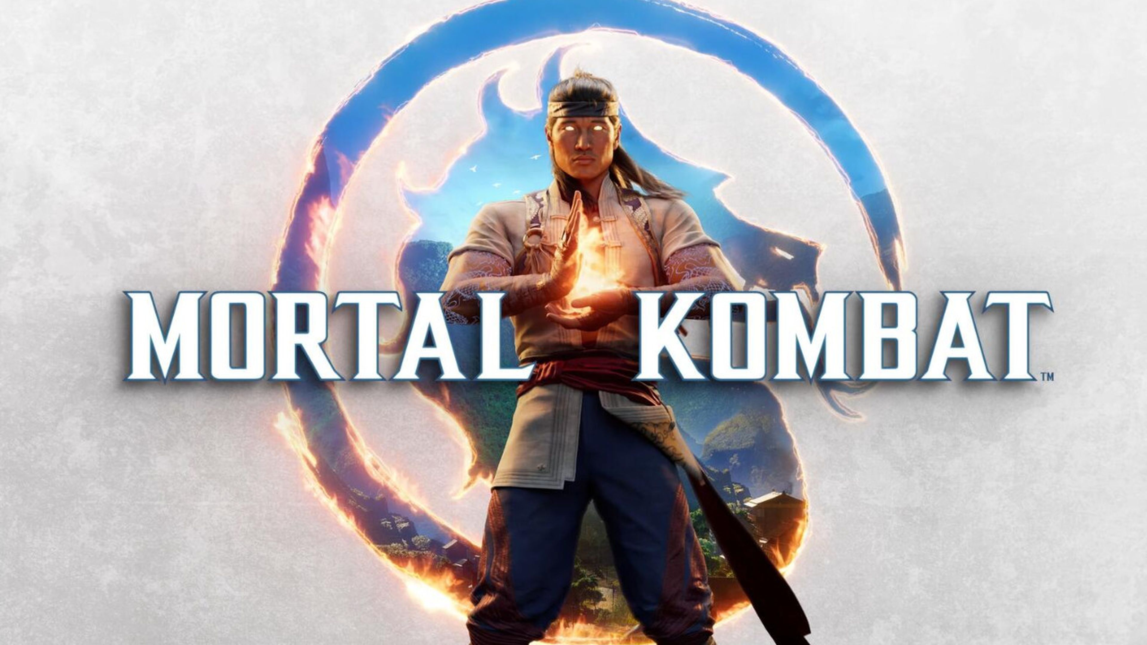 پوستر رسمی بازی Mortal kombat 1 با حضور Liu Kang