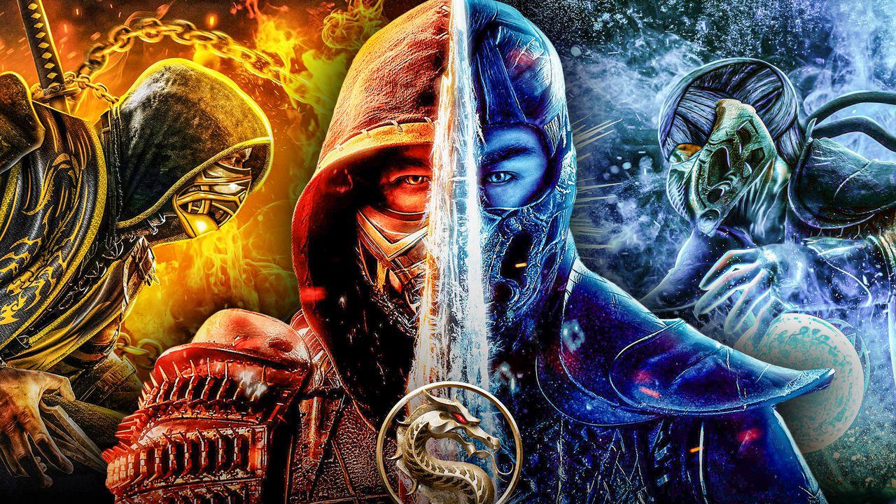 مبارزه دو شخصیت Scorpion و Sub-Zero از بازی Mortal Kombat