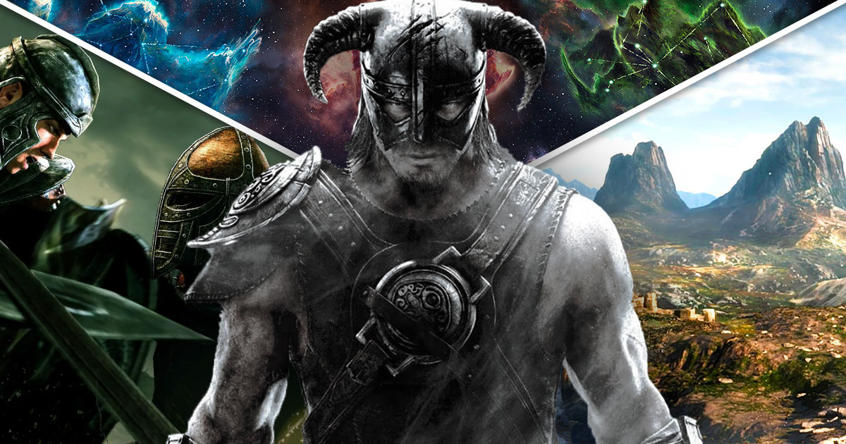 پوستر بازی The Elder Scrolls V: Skyrim