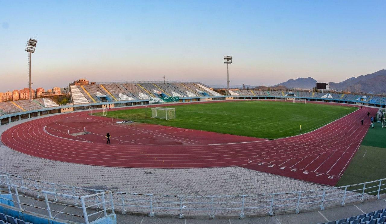 نمایی جالب از ورزشگاه امام خمینی اراک