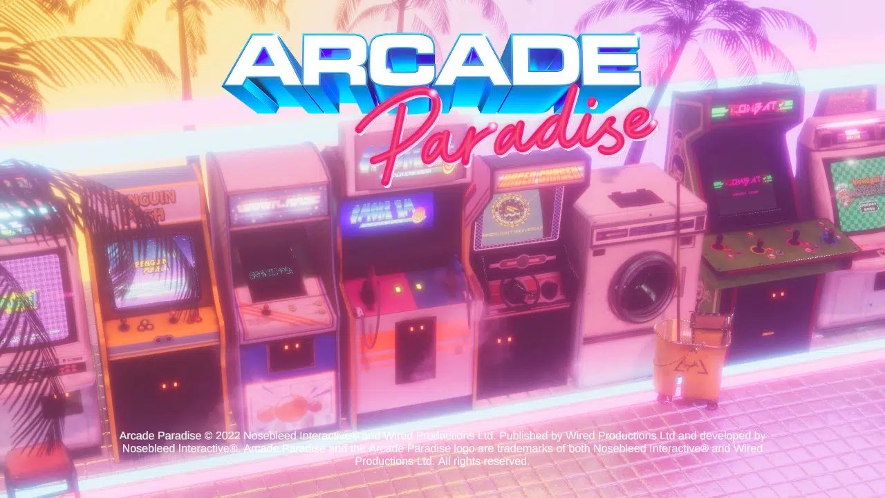 پوستر بازی Arcade Paradise