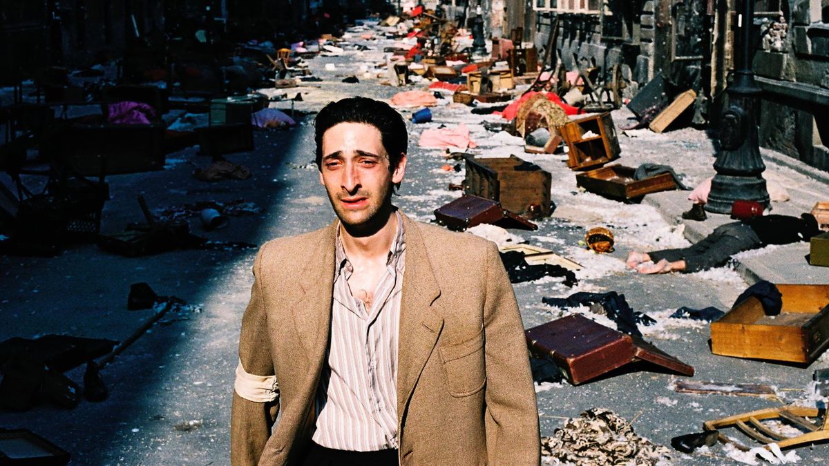 آدرین برودی در فیلم The Pianist