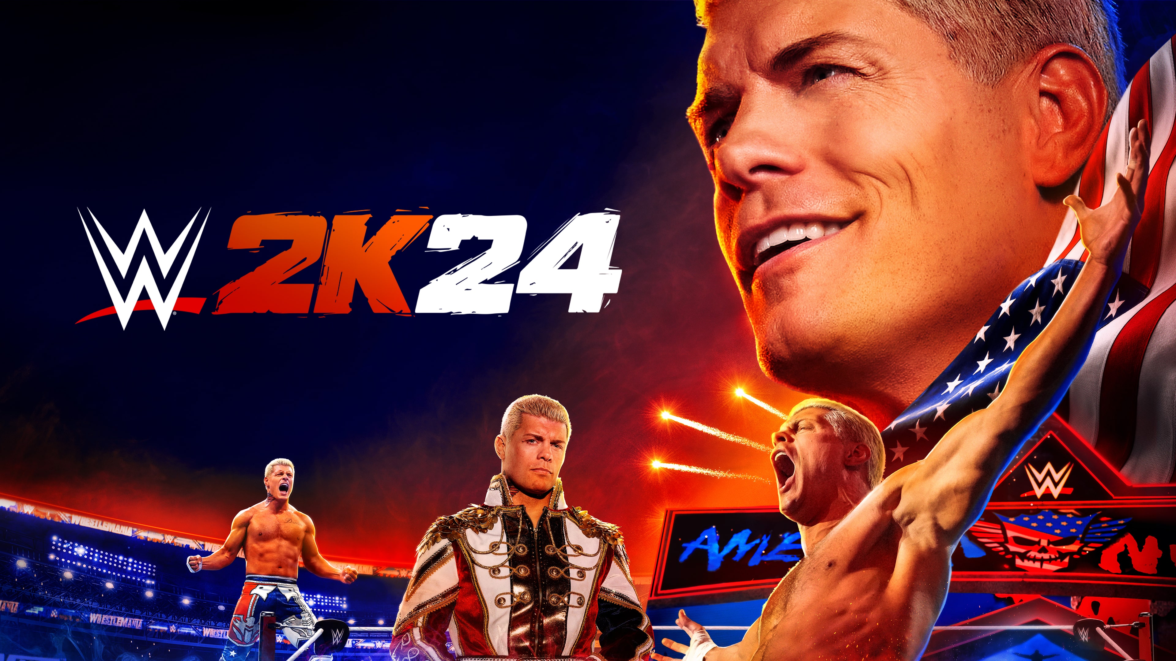 کودی رودز در بازی wwe 2k24